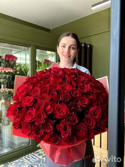Букет роз 51 роза с доставкой