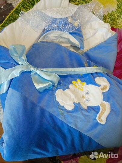 Зимнее одеяло на выписку