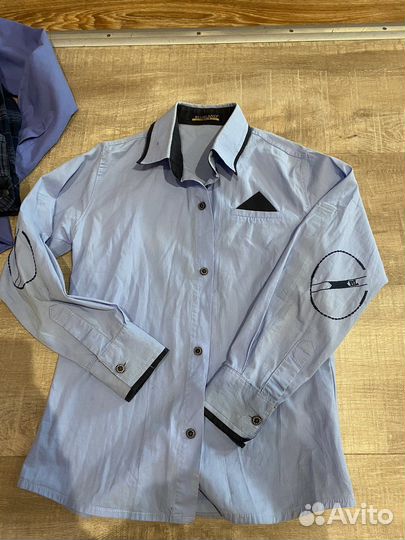 Рубашки на мальчика 122-128