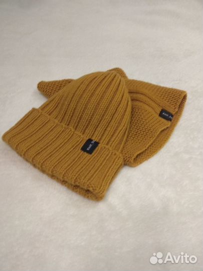 Шапка и снуд (комплект вязаный)