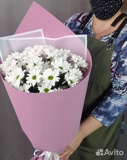 Доставка букетов и цветов. Хризантема