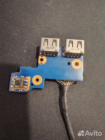 Доп плата с разъемами USB Samsung NP300E5A