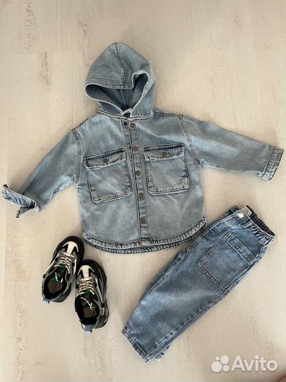 Джинсовая куртка -рубашка