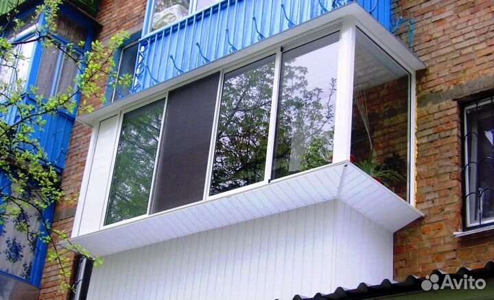 Остекление балконов