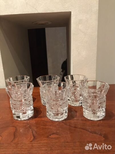 Хрустальные стопки СССР