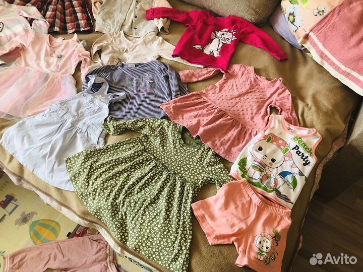 Пакет вещей для девочки 86-92