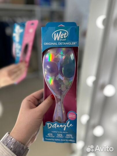 Расческа для волос массажная WET brush Detangler