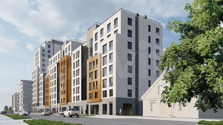 3-к. квартира, 106 м², 7/8 эт.