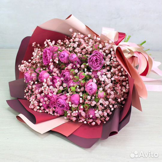 Букет из гипсофилы