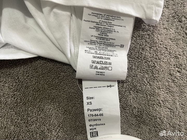 Футболка с рукавом 3/4 vans