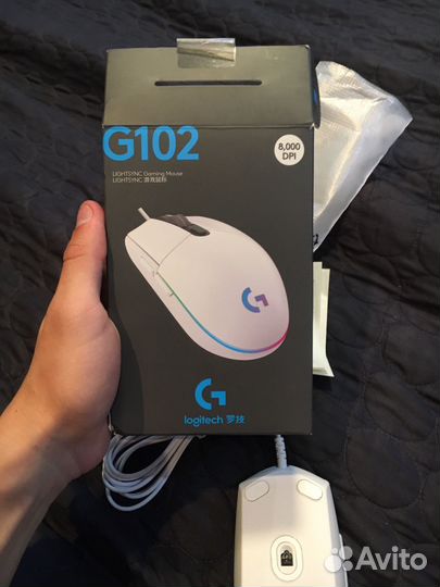 Игровая мышь logitech g102