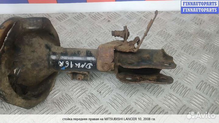 Амортизатор перед/право Mitsubishi Lancer X, 2008 2.0 Дизель