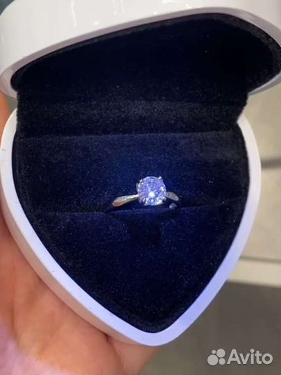 Кольцо серебро