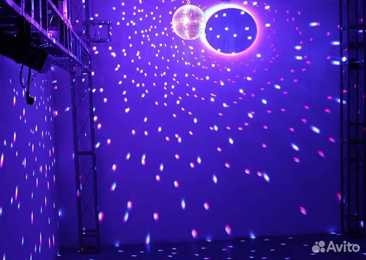 Диско зеркальный шар 30 см. (новый)