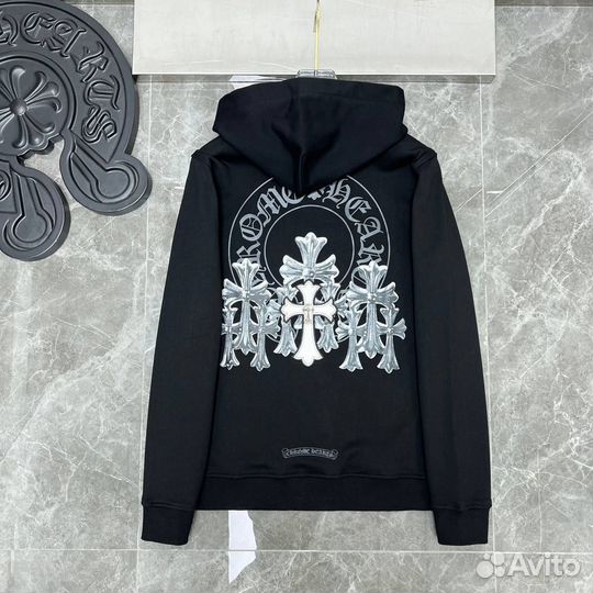Зип худи chrome hearts