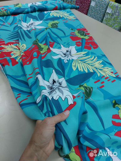 Штапель для летнего платья