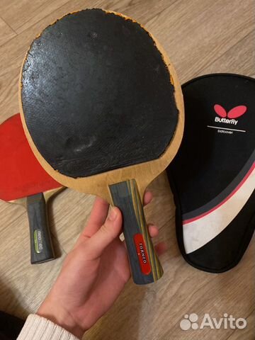Чехол с 2 ракетками для настольного тенниса объявление продам