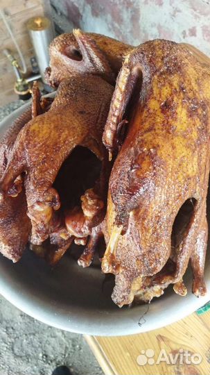 Копчёные утки,бройлеры домашние