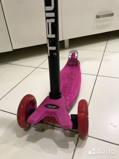 Самокат трехколесный triumf