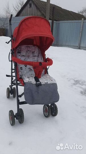 Прогулочная коляска трость бу