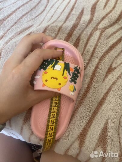 Шлепки детские для девочки