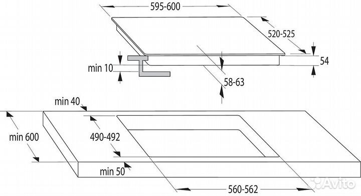 Варочная поверхность gorenje GI6421SYW