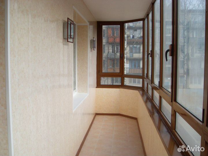 Окна балкона в 137 серии