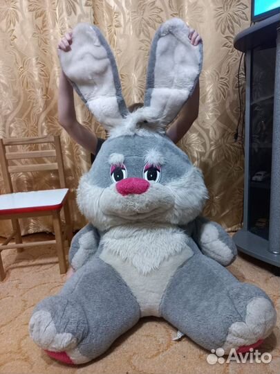 Мягкая игрушка заяц