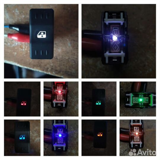 Платы подсветки кнопок, панели Логан,Алмера,Ларгус