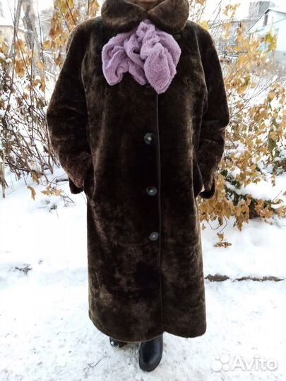 Шуба мутоновая