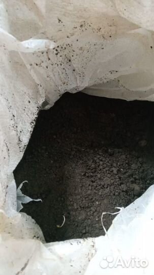 Чернозем чистый в мешках 30кг с доставкой