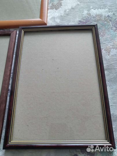 Рамка дерево стекло А4 (21*30) новые