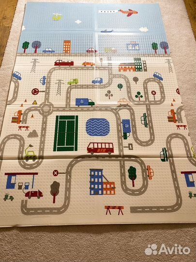 Детский игровой коврик складной