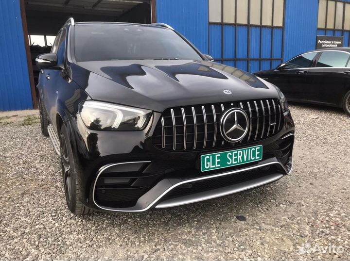 Обвес GLE W167 AMG 63 Mercedes
