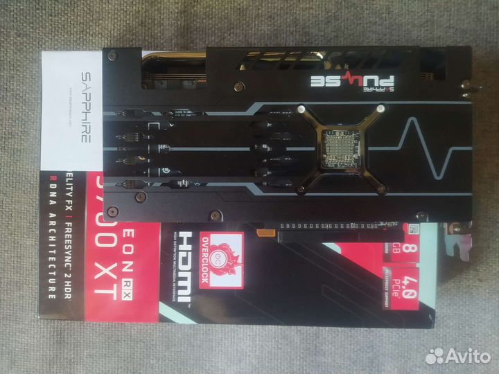 Rx 5700xt 8gb Sapphire Black Edition