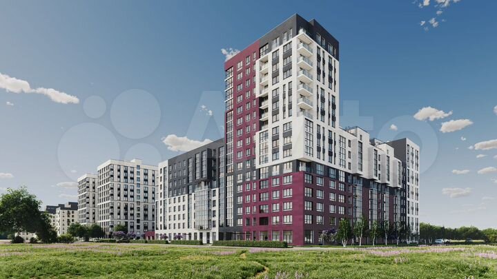 2-к. квартира, 67,5 м², 2/16 эт.