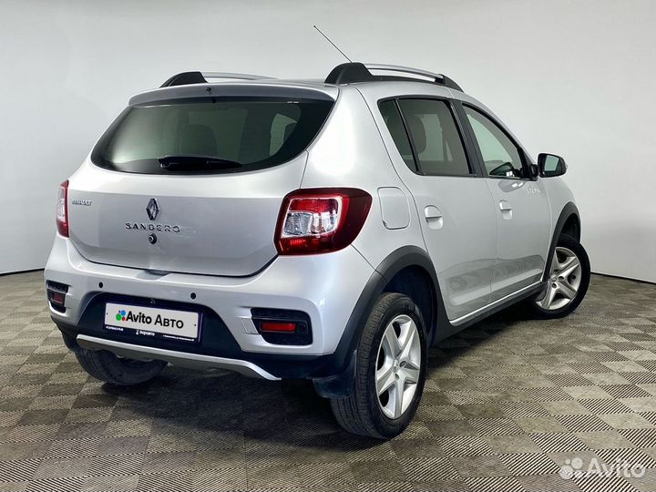 Renault Sandero Stepway 1.6 МТ, 2017, 92 647 км