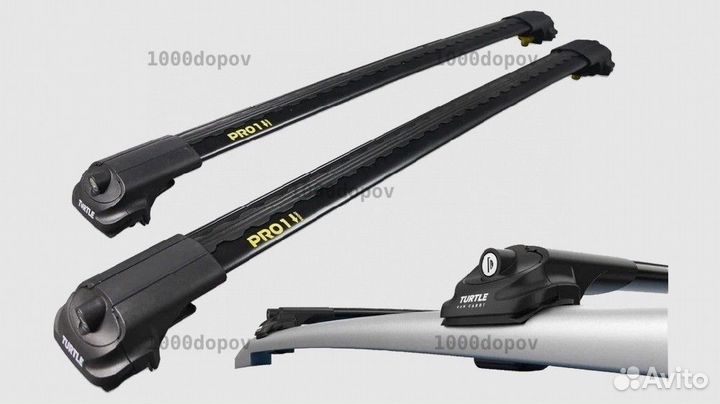 Багажник Air 1 renault duster 2015-2018 черный