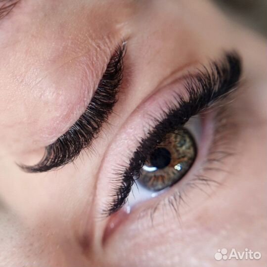 Наращивание ресниц Перманент