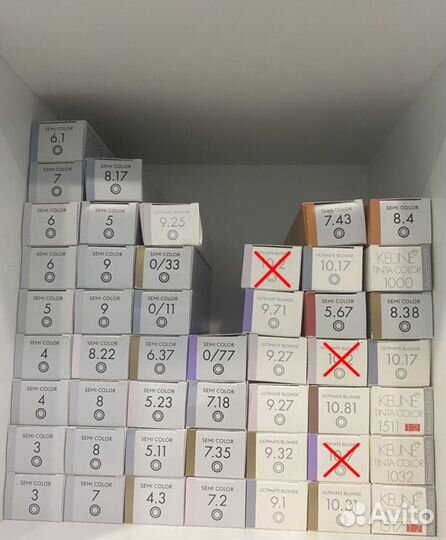 Краска для волос semi color keune