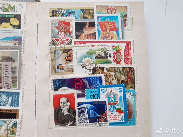 Почтовые марки, коллекция