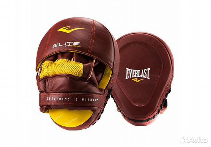 Лапы Everlast Pro Elite Leather Mantis