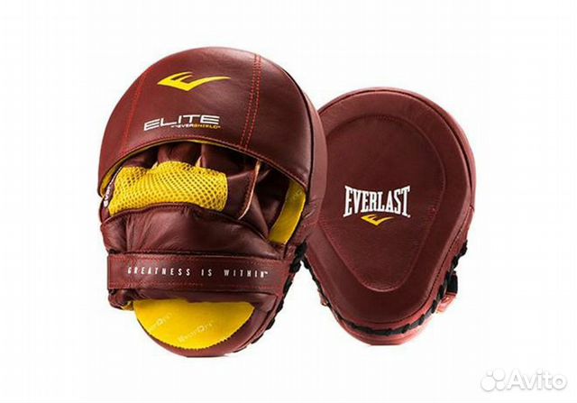 Лапы Everlast Pro Elite Leather Mantis