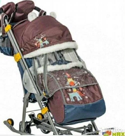 Детские санки коляска бу