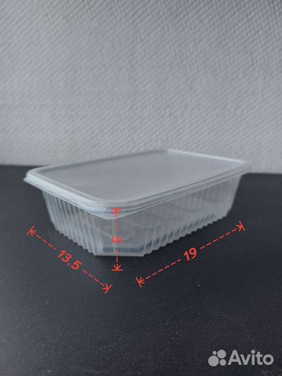 Контейнеры пищевые с крышкой для заморозки