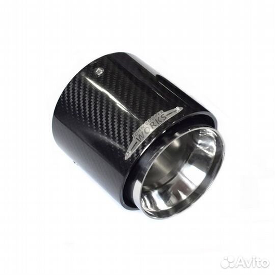 Насадка на выпускную трубу mini jcw карбон