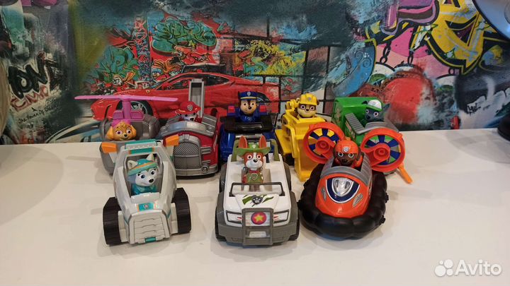 Игрушки щенячий патруль