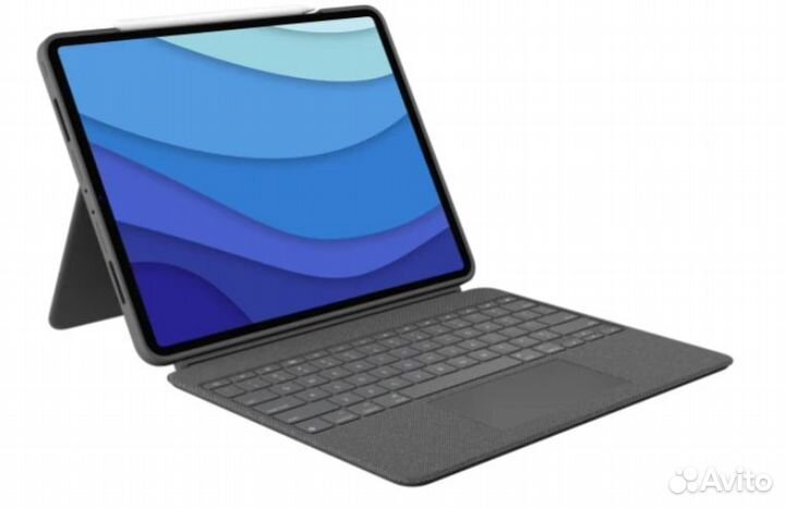 Чехол с клавой iPad pro 12.9 logitech combo touch