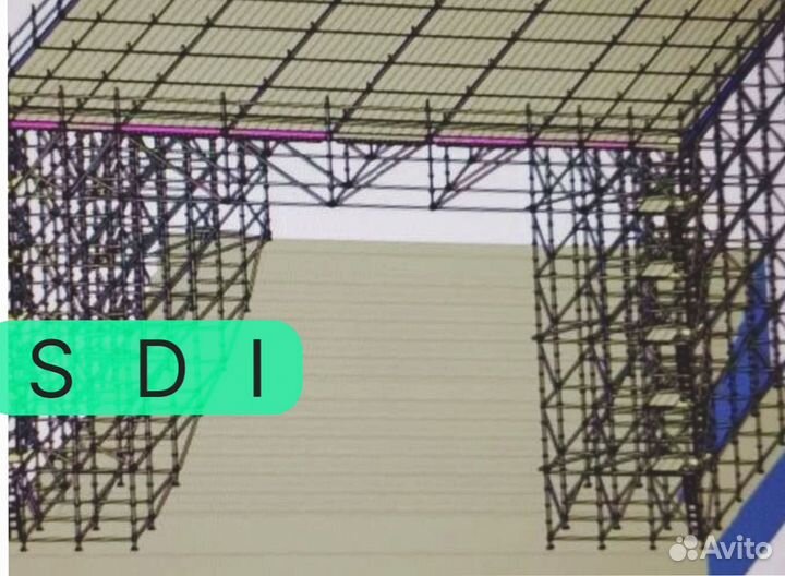 Строительные леса - продажа, монтаж, аренда