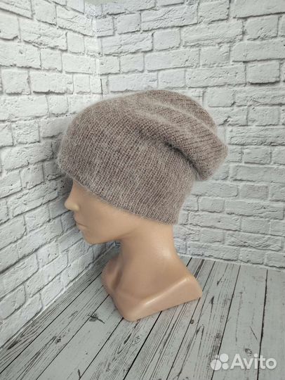 Шапки - бини двойные ангора